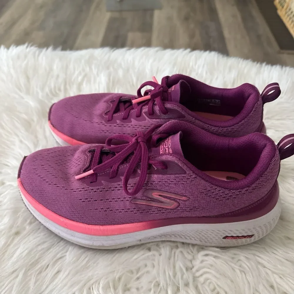 Skechers Women's Purple Athletic Sneakers Size 8